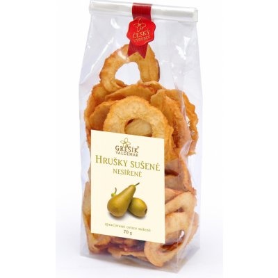 Grešík Hrušky sušené,nesířené 70 g – Zboží Dáma