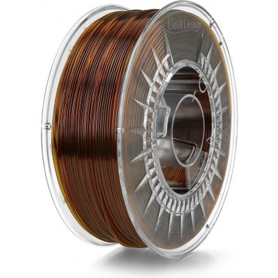 Devil Design PETG 1,75 mm 1 kg - jantarově transparentní – Zboží Živě