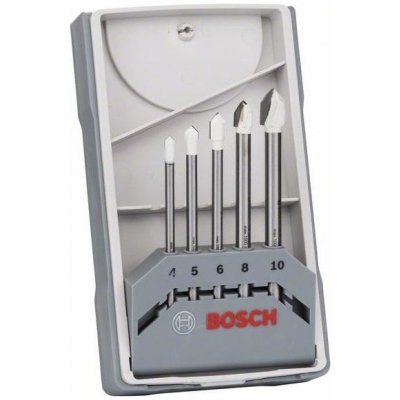 Bosch 5-dílná sada vrtáků 4-10mm na dlaždice CYL-9 Ceramic Professional 2608587169