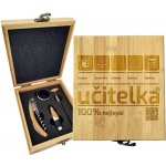 Sablio Dárková sada na víno Učitelka: 147×168×49 mm – Hledejceny.cz