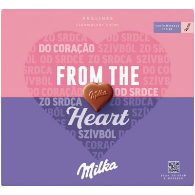 Milka I Love Milka Strawberry 110 g – Hledejceny.cz