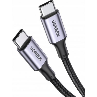 Ugreen US316 USB-C / USB-C PD QC 3.0 5A 100W, 1,5m, šedý – Zboží Mobilmania