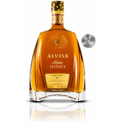 Alvisa Alpine Honey 35% 0,5 l (holá láhev) – Sleviste.cz
