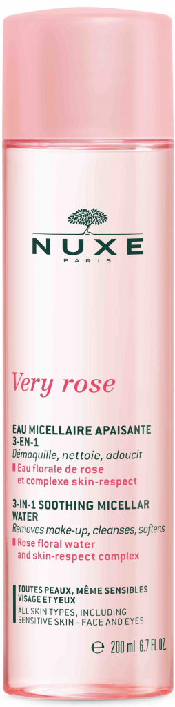 Nuxe Very Rose zklidňující micelární voda 3v1 200 ml