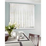 HOTOVÁ ZÁCLONA NA PÁSCE EMILIA 400X145 CM BÍLA – Hledejceny.cz