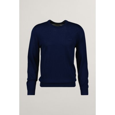 Gant Extrafine Merino Wool C-neck modrá – Hledejceny.cz