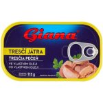 Giana Tresčí játra ve vlastním oleji 115 g – Sleviste.cz