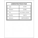 laminovací folie A5 100 my/ 100 ks – Sleviste.cz