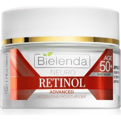 Bielenda Neuro Retinol liftingový krém 50+ (Neuropeptide, 2x Intelligent Microspheres Retinol, Vitamins C+E) 50 ml