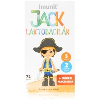 Imunit Laktobacily Jack Lactobacilák 72 tablet