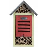 Esschert Design hotel pro hmyz 18x15x30cm zelená / červená – Zboží Dáma