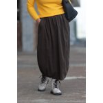 Italy fashion manšestrová sukně MALORY černá – Zboží Dáma