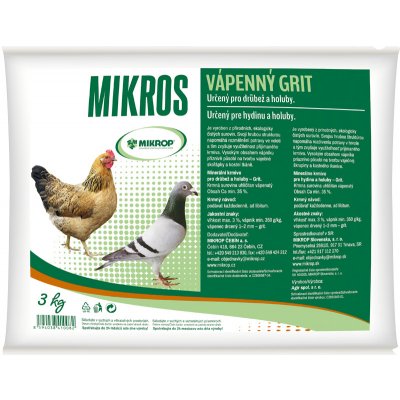 Mikrop Mikros VPC vápenný grit 25 kg – Hledejceny.cz