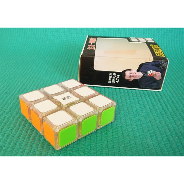 Rubikova kostka 1 x 3 x 3 QiYi Tiled transparentní od 299 Kč - Heureka.cz