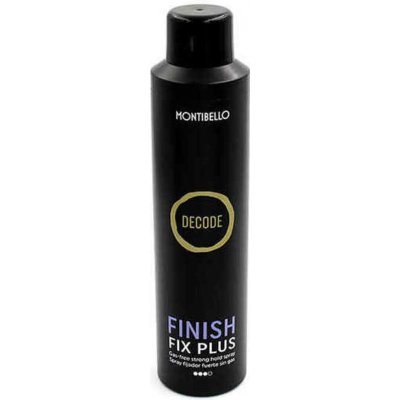 Montibello Decode Finish Fix Plus Spray lak na vlasy se silnou fixací 250 ml