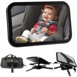 Lamex zrcátko pro pozorování dítěte 19 cm x 30 cm černé – Sleviste.cz