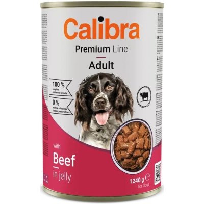 Calibra Dog Premium with Beef 1,24 kg – Hledejceny.cz