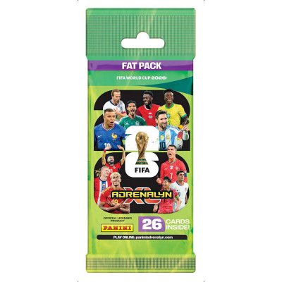 Panini FIFA WORLD CUP 2026 Fatpack – Zbozi.Blesk.cz