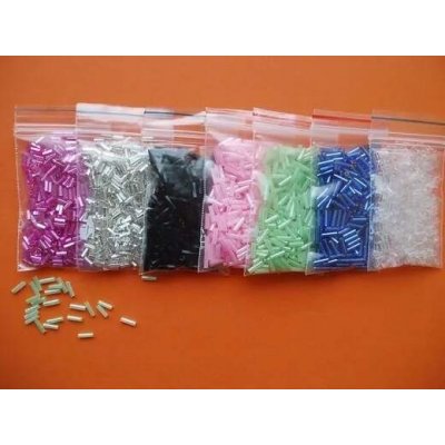Lepaso Korálky skleněné řezané délka 6mm 20g 12sáč./bal. (mix) – Hledejceny.cz
