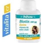 MedPharma Biotin 300mcg Extra 67 tablet – Hledejceny.cz