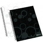 Karton P+P Black & White Kroužkový blok A4 bílý – Zboží Mobilmania