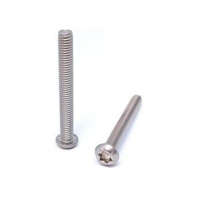 Šroub BUTTON, půlk. hlava, drážka TORX, ISO 7380, nerez A2 M3 x 14, balení 1 ks – Sleviste.cz