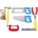 Teddies sada nářadí plast 6ks v sáčku 16x30x5cm – Hledejceny.cz