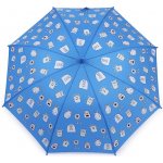 Dětský deštník kouzelný cupcakes, příšerky auta modrá příšerky – Sleviste.cz