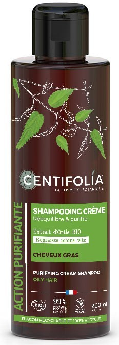 CENTIFOLIA Šampón na mastné vlasy, 200 ml