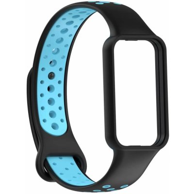Xiaomi Sportovní náramek pro Smart Band 8 ACTIVE / Redmi Band 2 Černo-modrý MBSCZ-MB073 – Zboží Živě