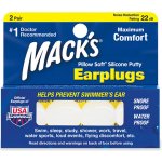 Mack's Pillow Soft bílé silikonové špunty do uší 2 páry – Zboží Dáma