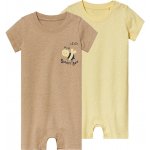 Lupilu Dívčí pyžamo s BIO bavlnou béžová žlutá – Zboží Dáma