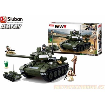 Sluban B0689 Sovětský tank T-34/85 – Zbozi.Blesk.cz