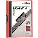 Durable Duraclip A4 60 červená – Zboží Mobilmania