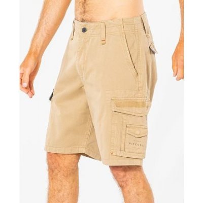 Rip Curl šortky TRAIL CARGO WALKSHORT Khaki