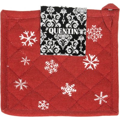 Avax kuchyňská podložka vánoční QK-206B tmavě červená vločka 20 x 20 cm – Zbozi.Blesk.cz