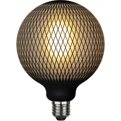Teplá LED stmívatelná dekorativní žárovka E27, 4 W Graphic Diamond – Star Trading – Hledejceny.cz