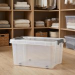 Plast Team Polypropylenová úložná krabice s kolečky Probox 70 l – Sleviste.cz