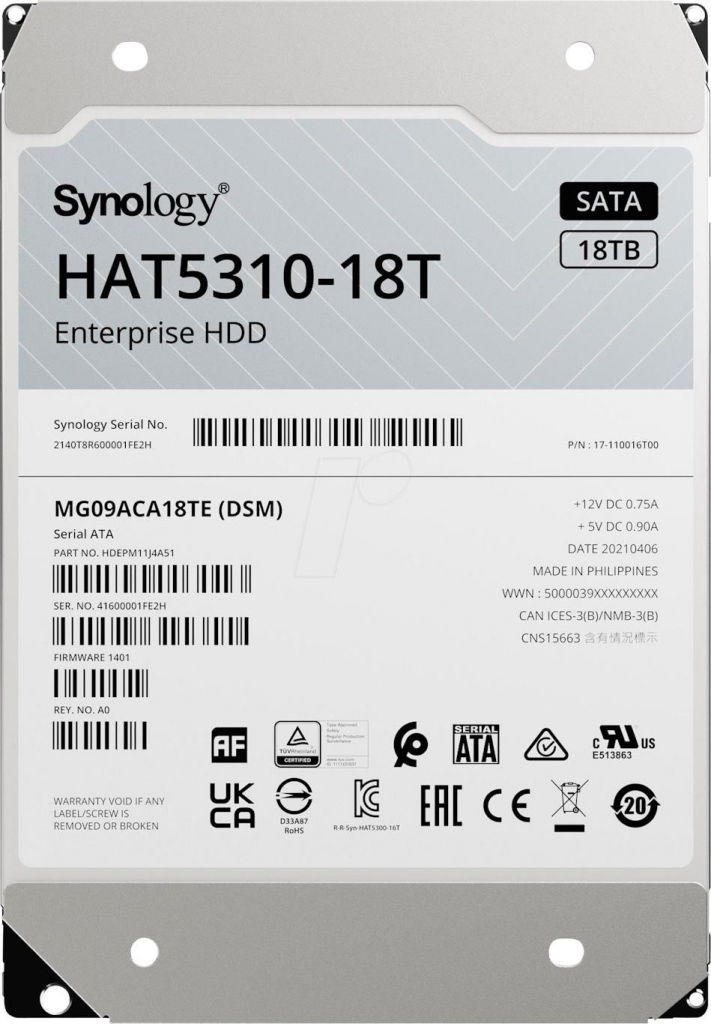 Synology HAT5310 18TB, HAT5310-18T