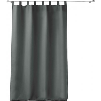 Douceur d'intérieur Záclona na šňůrkách ESSENTIEL, 140 x 260 cm, šedá šedá – Hledejceny.cz