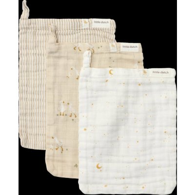Little Dutch Žínky 3 ks Husa Newborn Naturals – Zboží Mobilmania