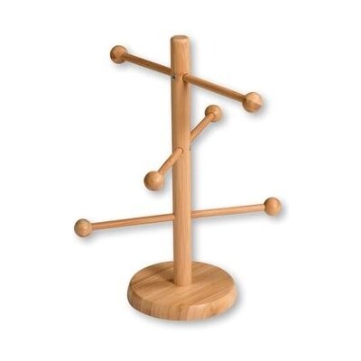 KESPER Stojan na preclíky a uzeniny, 37 cm, 6 ramen, bambus KESPER 58615 – Sleviste.cz