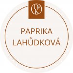 Davídkovo koření Etiketa Paprika slovenská lahůdková béžová průměr 4,5 cm 1 ks – Zboží Dáma