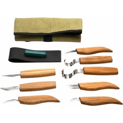 BeaverCraft řezbářská sada Wood Carving Set of 8 Knives – Sleviste.cz