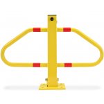 VERDA Sklopná zamykací parkovací zábrana typ T na klíč 48 cm SN1824 žlutá – Zboží Mobilmania