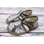 Baby Bare Shoes bačkory Grey cat – Zbozi.Blesk.cz