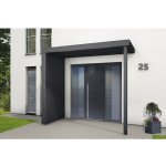 Gutta BS Plus XL antracit 250x125 cm levý bok se sloupkem a odtokem vody – Hledejceny.cz