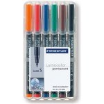 Staedtler Lumocolor 313 6 barev 313 WP6 – Zboží Živě