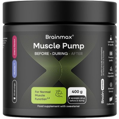 BrainMax Muscle Pump Cherry 400 g – Hledejceny.cz