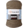 Příze YarnArt Ribbon 791 hnědá